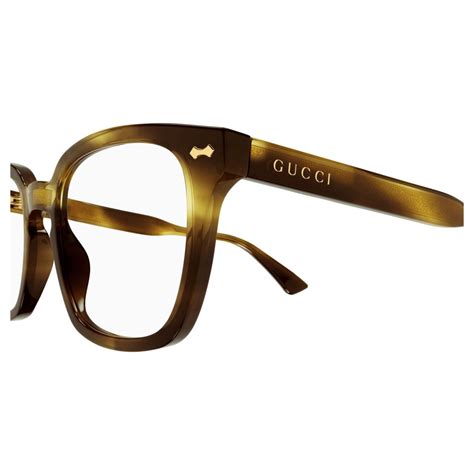 gucci gg1439|gucci gg0184o unisex eyeglasses havana.